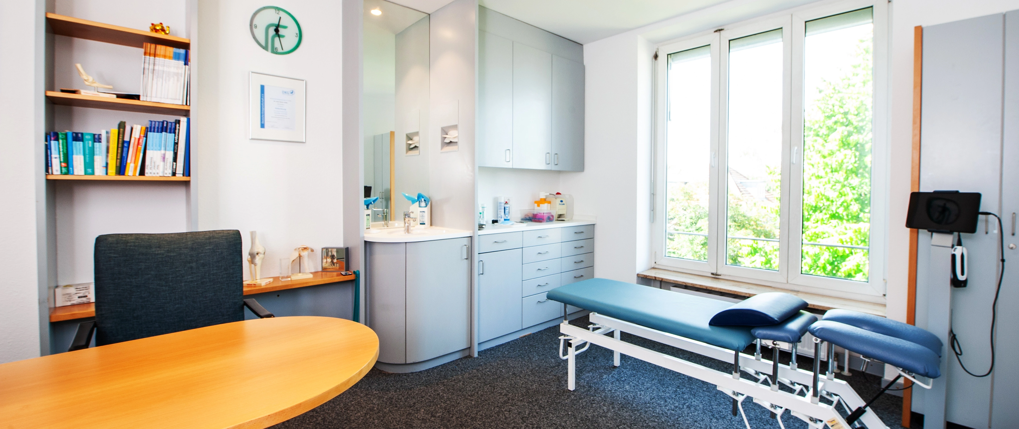 Aufnahme Behandlungszimmer Orthopädie Forstenried