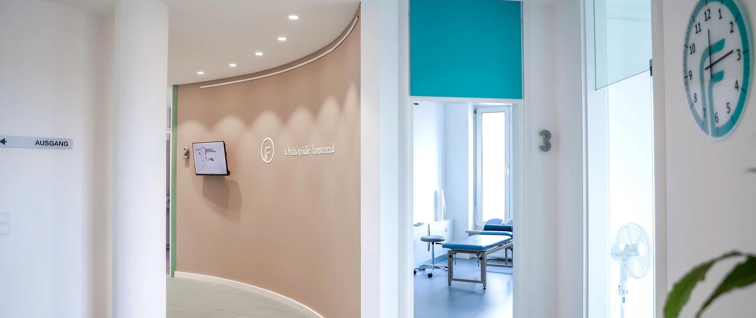 Fluchtweg Fluraufnahme